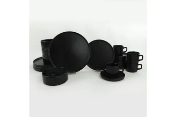 Maman Servis 27 cm - Mattsvart - Servering & matlagning - Tallrikar & skålar