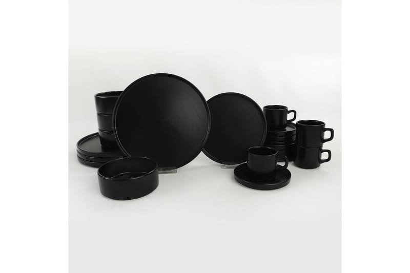 Maman Servis 27 cm - Mattsvart - Servering & matlagning - Tallrikar & skålar