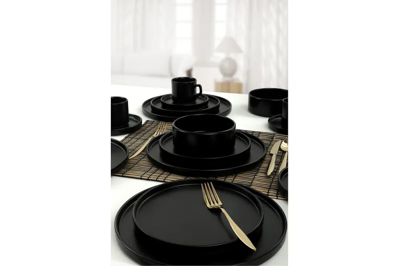 Maman Servis 27 cm, Mattsvart