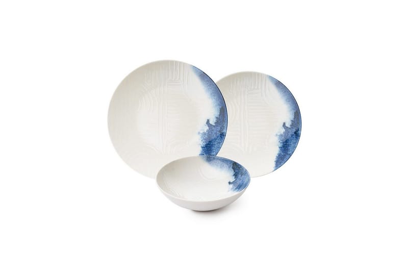 Middagset (24 delar) Avanna Flerfärgad, Multifärgad