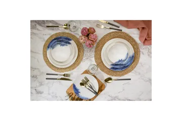 Middagset (24 delar) Avanna Flerfärgad - Multifärgad - Servering & matlagning - Tallrikar & skålar - Tallrikar set