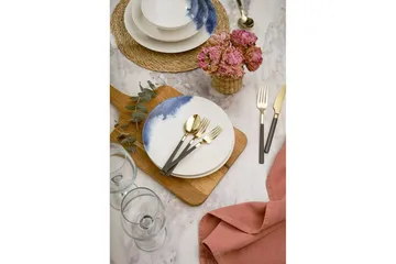 Middagset (24 delar) Avanna Flerfärgad - Multifärgad - Servering & matlagning - Tallrikar & skålar - Tallrikar set