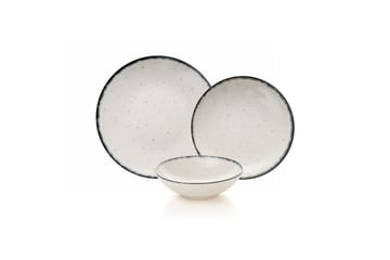 Middagset (24 delar) Noriel Mångfärgad - Multifärgad - Servering & matlagning - Tallrikar & skålar - Tallrikar set