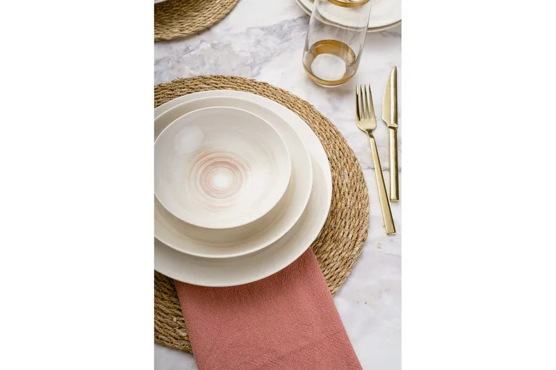 Middagset (24 delar) Soyal Mångfärgad - Multifärgad - Servering & matlagning - Tallrikar & skålar - Tallrikar set