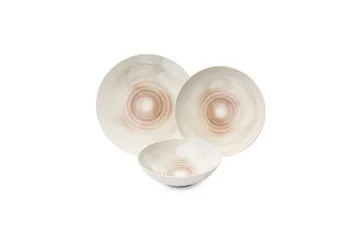 Middagset (24 delar) Soyal Mångfärgad - Multifärgad - Servering & matlagning - Tallrikar & skålar - Tallrikar set