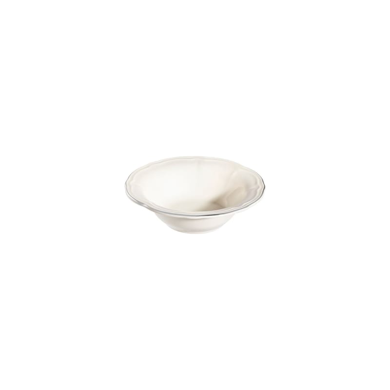 Platin Middagsservis (24 delar) 32x36x41 cm - Vit och silver - Servering & matlagning - Tallrikar & skålar - Fyrkantiga tallrikar