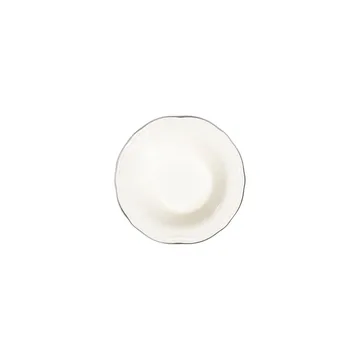 Platin Middagsservis (53 delar) 53x33x36 cm - Vit och silver - Servering & matlagning - Tallrikar & skålar - Tallrikar set