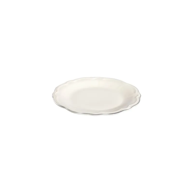 Platin Middagsservis (53 delar) 53x33x36 cm - Vit och silver - Servering & matlagning - Tallrikar & skålar - Tallrikar set