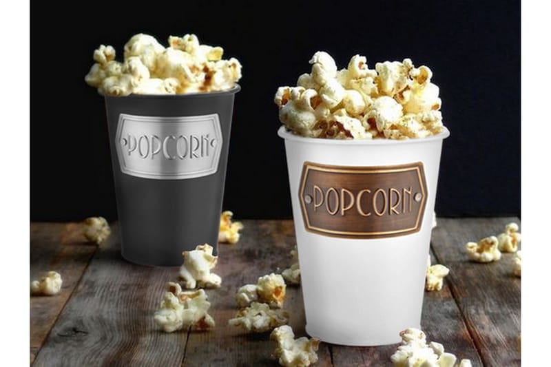 Popcornskål - Svart - Popcornskål - Bunke