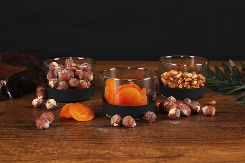 Skålset 3-pack - Svart - Servering & matlagning - Tallrikar & skålar - Tallrikar set