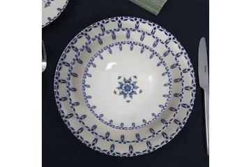 Subatan Tallriksset 24 Delar - Porslin/Vit - Servering & matlagning - Tallrikar & skålar - Tallrikar set