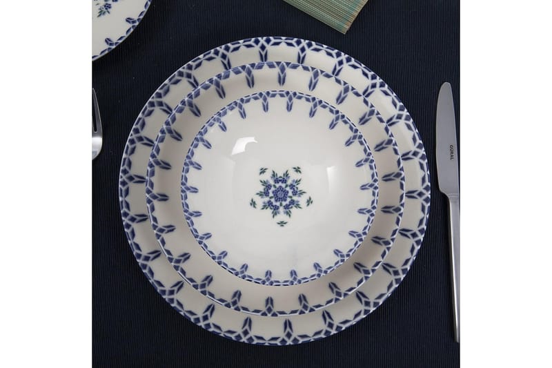 Subatan Tallriksset 24 Delar - Porslin/Vit - Servering & matlagning - Tallrikar & skålar - Tallrikar set