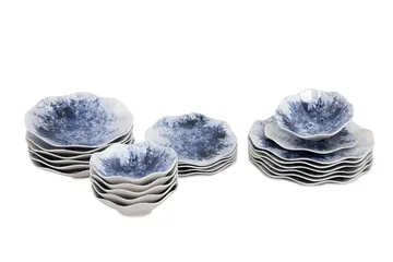 Subatan Tallriksset 24 Delar - Porslin/Vit - Servering & matlagning - Tallrikar & skålar - Tallrikar set