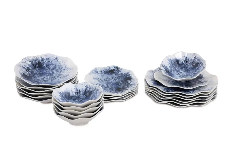 Subatan Tallriksset 24 Delar - Porslin/Vit - Servering & matlagning - Tallrikar & skålar - Tallrikar set