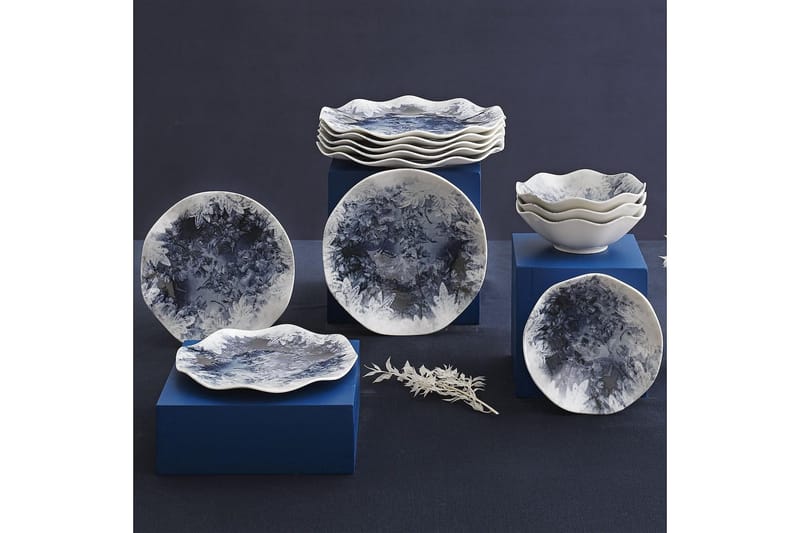 Subatan Tallriksset 24 Delar - Porslin/Vit - Servering & matlagning - Tallrikar & skålar - Tallrikar set