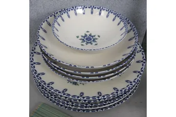 Subatan Tallriksset 24 Delar - Porslin/Vit - Servering & matlagning - Tallrikar & skålar - Tallrikar set