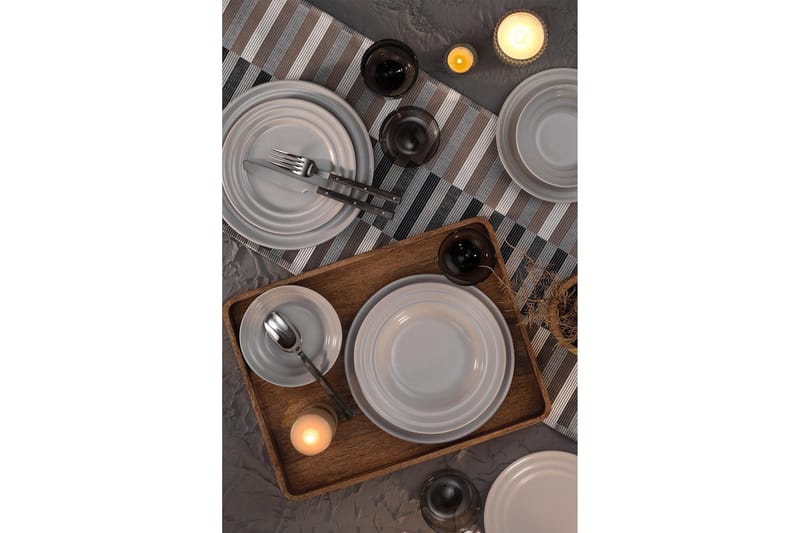 Tallriksset 24-pack - Beige - Servering & matlagning - Tallrikar & skålar - Tallrikar set