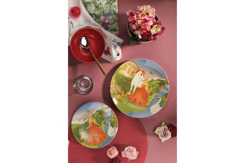 Tallriksset 3-pack - Flerfärgad - Servering & matlagning - Tallrikar & skålar - Tallrikar set