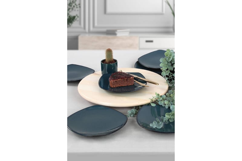 Tallriksset 6-pack - Mörkblå - Servering & matlagning - Tallrikar & skålar - Tallrikar set