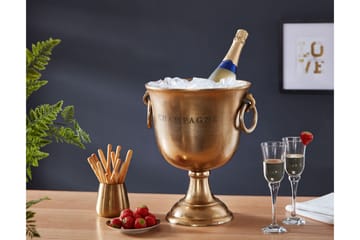 Tultered Vinkyl - Guld - Servering & matlagning - Glas - Champagneglas