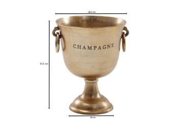 Tultered Vinkyl - Guld - Servering & matlagning - Glas - Champagneglas