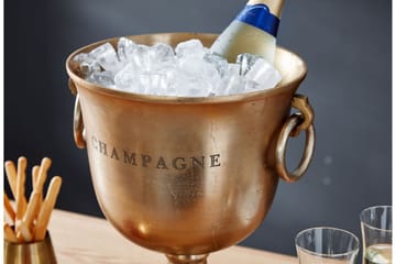 Tultered Vinkyl - Guld - Servering & matlagning - Glas - Champagneglas