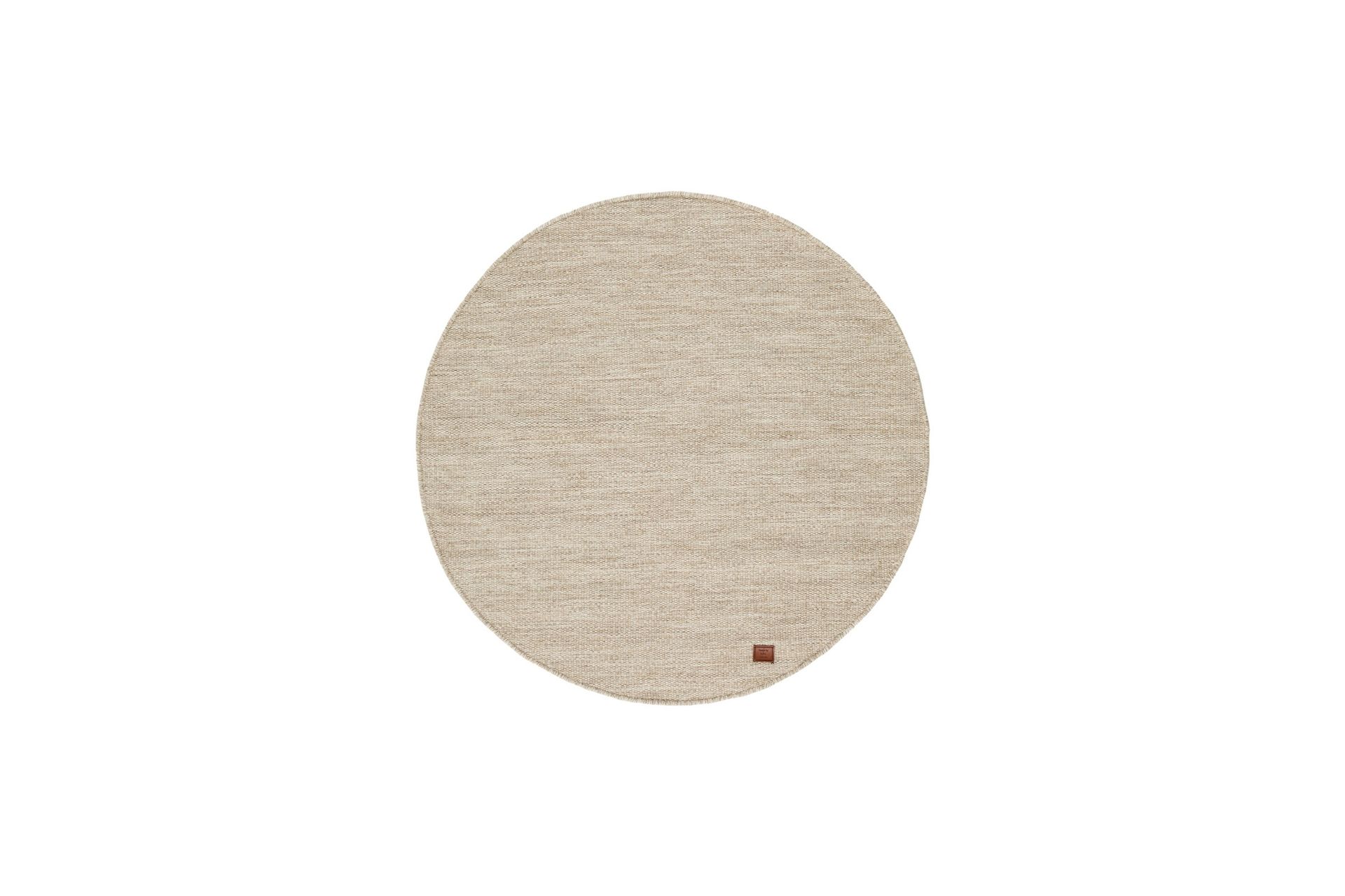 KM Home Birka Ullteppe Rund 300 cm Lin - Tekstiler & tepper - Chilli