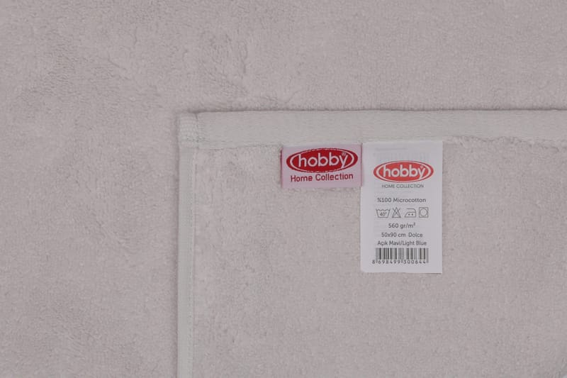 Ashburton Handduk 2-pack - Ljusgrå - Textil & mattor - Badrumstextil