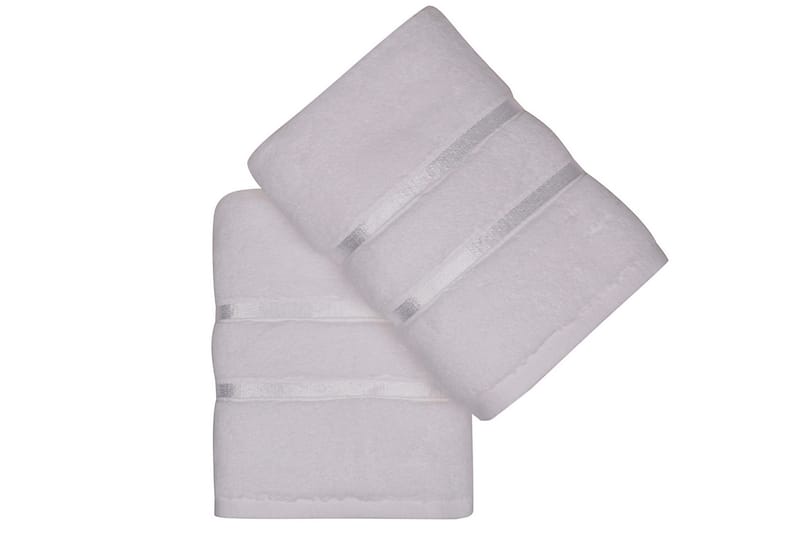 Ashburton Handduk 2-pack - Vit - Textil & mattor - Badrumstextil