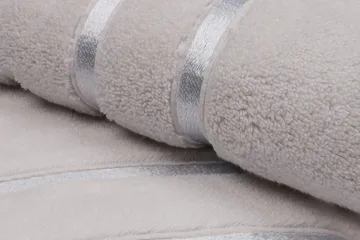 Ashburton Handduk 2-pack - Ljusgrå - Textil & mattor - Badrumstextil