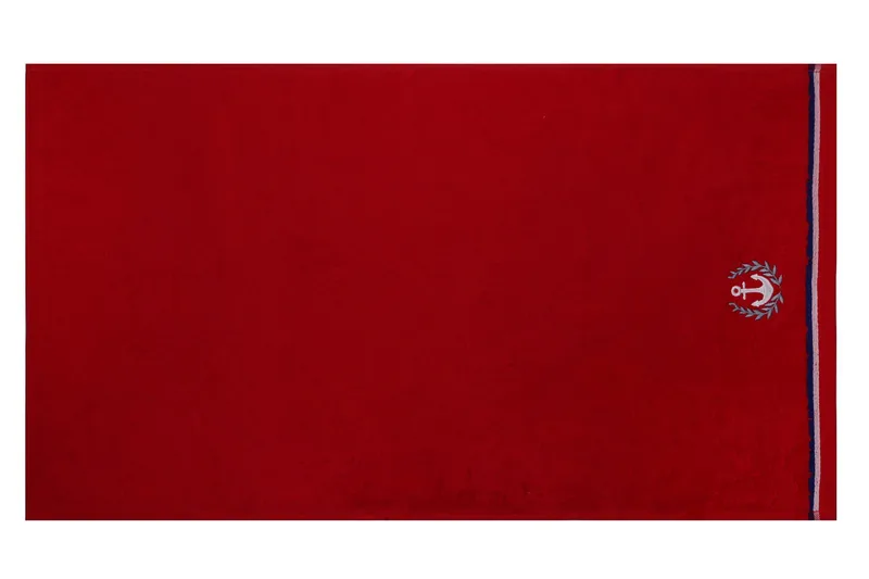 Ashburton Handduk 4-pack - Röd/Grå/Turkos/Blå - Textil & mattor - Badrumstextil