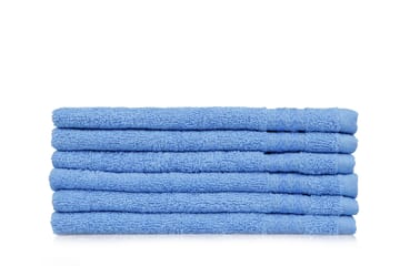 Ashburton Tvättlapp 6-pack - Blå - Textil & mattor - Badrumstextil
