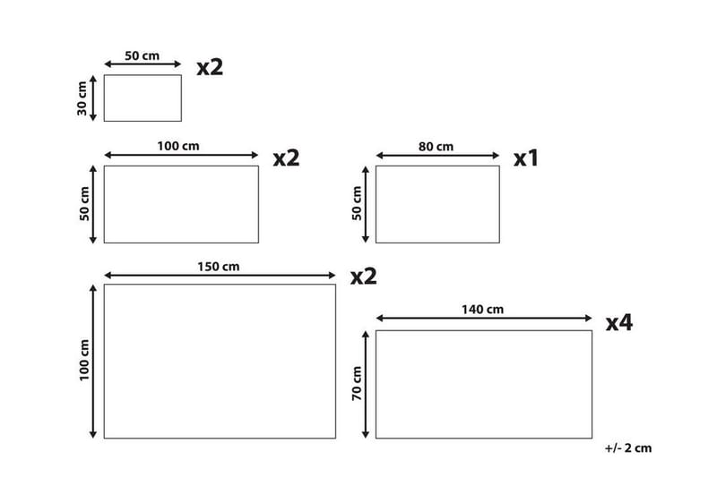Atai Handduksset 11-pack - Vit - Textil & mattor - Badrumstextil