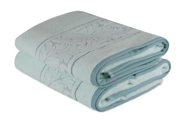 Badhandduk Hobby 70x140 cm 2-pack - Mint - Textil & mattor - Badrumstextil