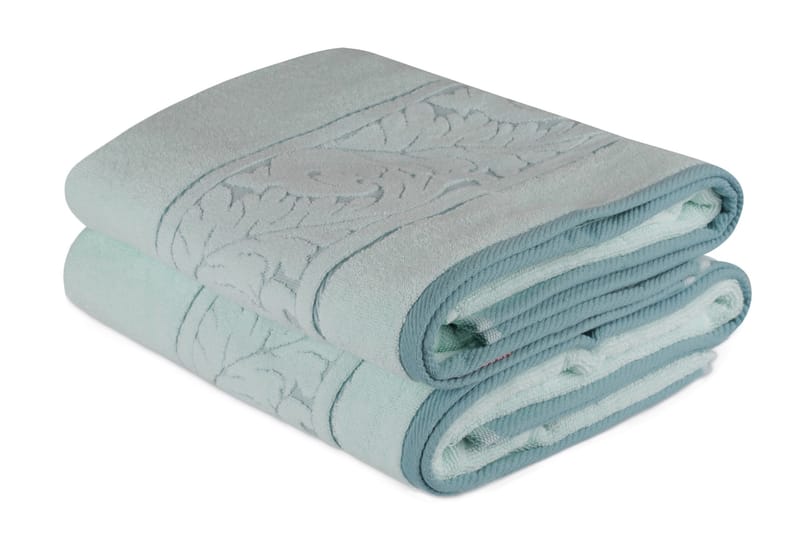 Badhandduk Hobby 70x140 cm 2-pack - Mint - Textil & mattor - Badrumstextil