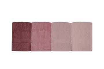 Badhandduk Hobby 70x140 cm 2-pack - Rosa - Textil & mattor - Badrumstextil