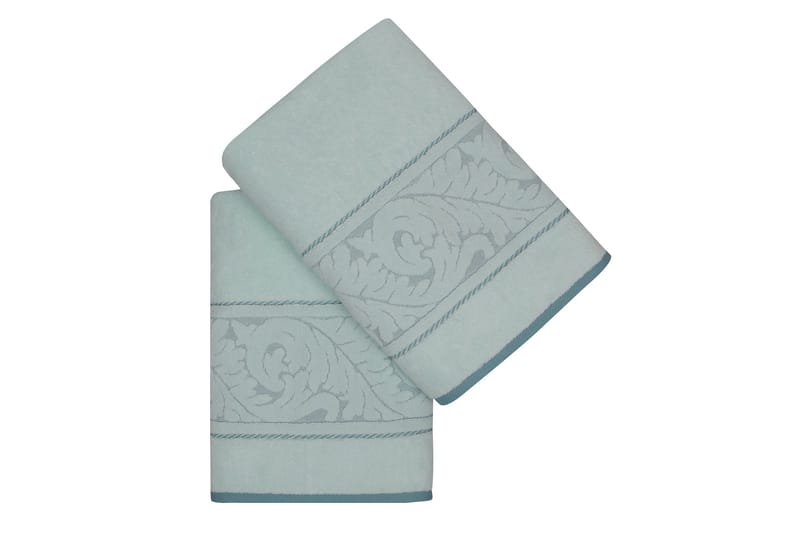 Badhandduk Hobby 70x140 cm 2-pack - Mint - Textil & mattor - Badrumstextil