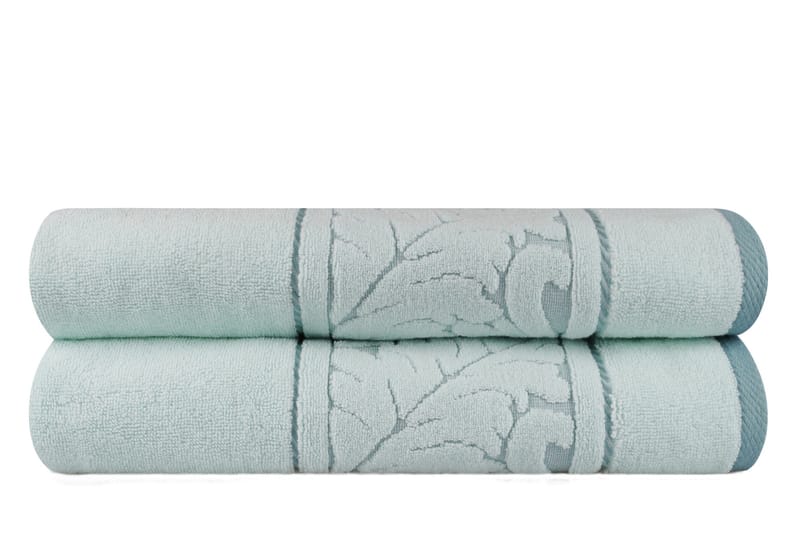Badhandduk Hobby 70x140 cm 2-pack - Mint - Textil & mattor - Badrumstextil