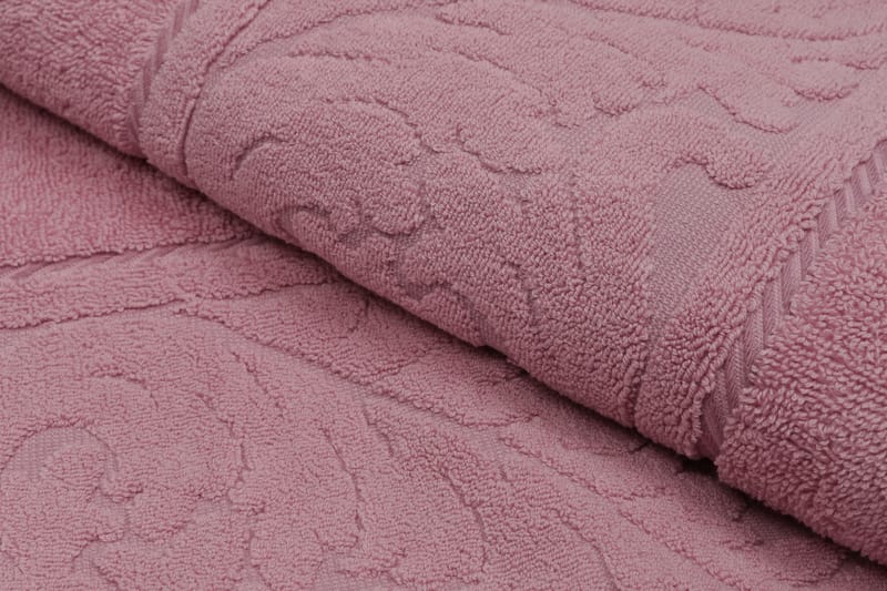 Badhandduk Hobby 70x140 cm 2-pack - Rosa - Textil & mattor - Badrumstextil