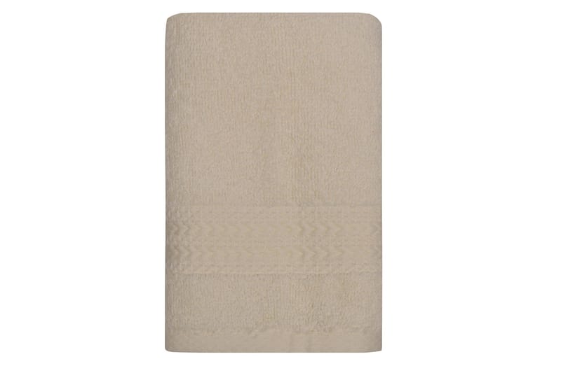 Badhandduk Hobby 70x140 cm - Creme - Textil & mattor - Badrumstextil