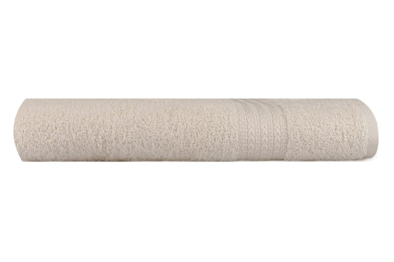 Badhandduk Hobby 70x140 cm - Creme - Textil & mattor - Badrumstextil