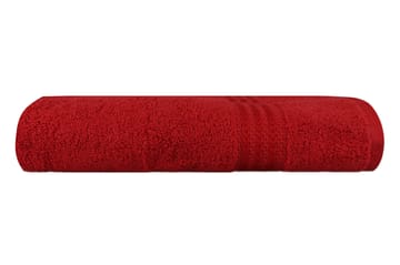 Badhandduk Hobby 70x140 cm - Röd - Textil & mattor - Badrumstextil