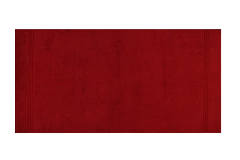 Badhandduk Hobby 70x140 cm - Röd - Textil & mattor - Badrumstextil