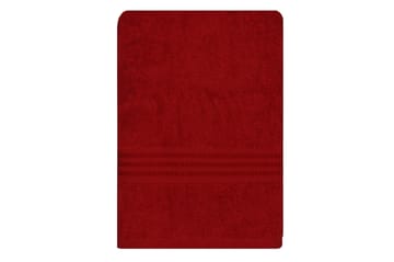 Badhandduk Hobby 70x140 cm - Röd - Textil & mattor - Badrumstextil
