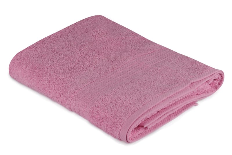 Badhandduk Hobby 70x140 cm - Rosa - Textil & mattor - Badrumstextil