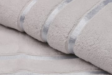 Badhandduk Rhuddlan 2-pack - Ljusgrå - Textil & mattor - Badrumstextil