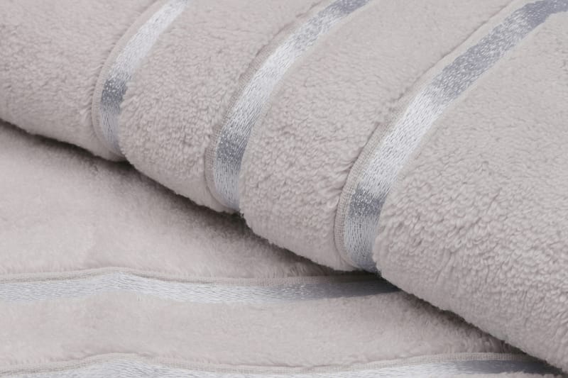 Badhandduk Rhuddlan 2-pack - Ljusgrå - Textil & mattor - Badrumstextil