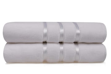 Badhandduk Rhuddlan 2-pack - Vit - Textil & mattor - Badrumstextil