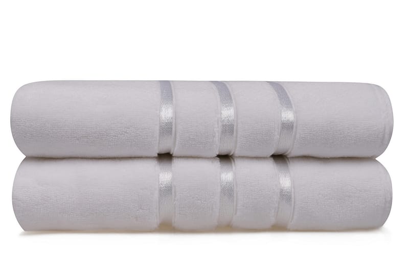 Badhandduk Rhuddlan 2-pack - Vit - Textil & mattor - Badrumstextil