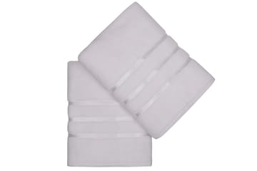 Badhandduk Rhuddlan 2-pack - Vit - Textil & mattor - Badrumstextil